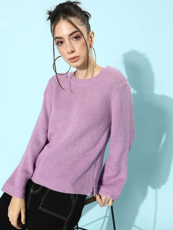 Ladies lavender sweaters discount