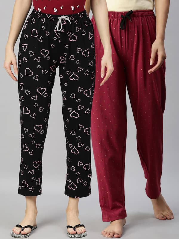 Black Women Pyjama - Buy Black Women Pyjama online in India