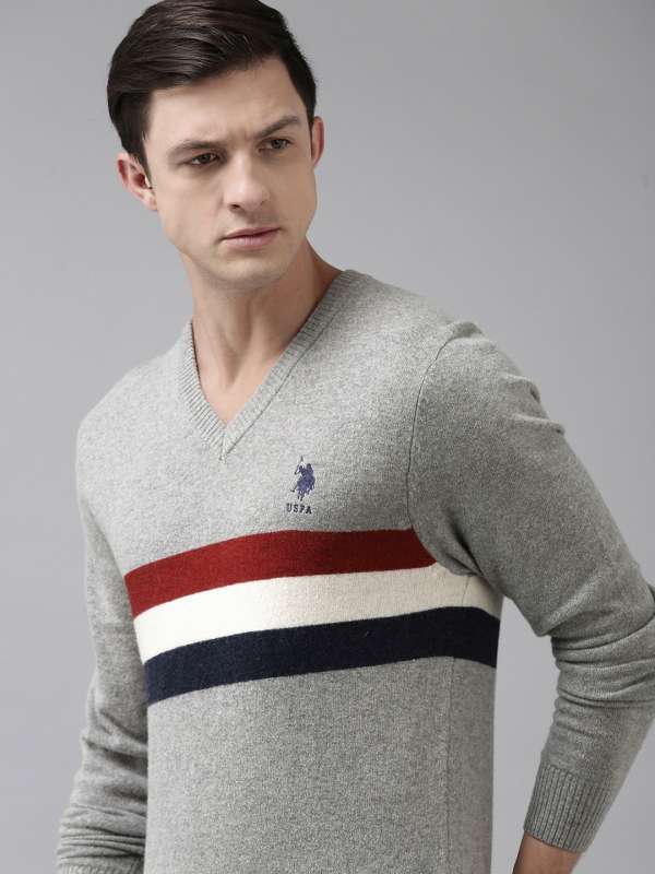 Puma v neck sweater cheap