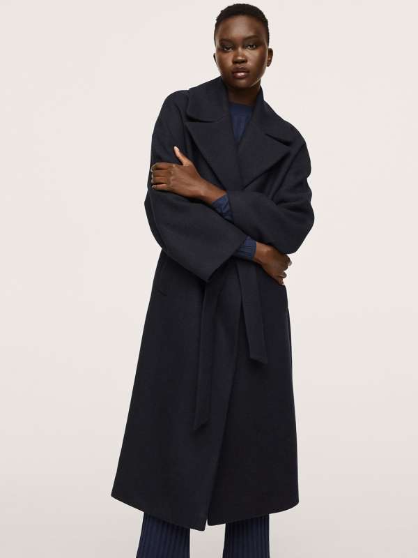 grey blue coat