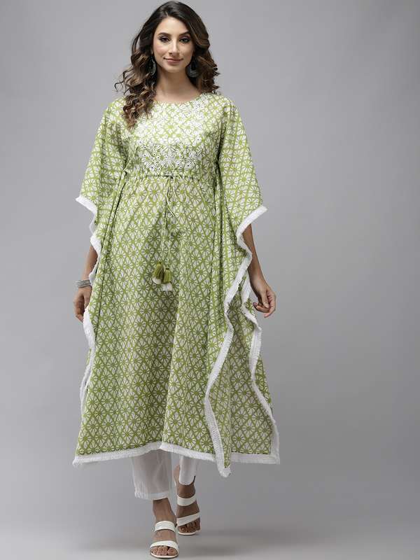myntra kaftan