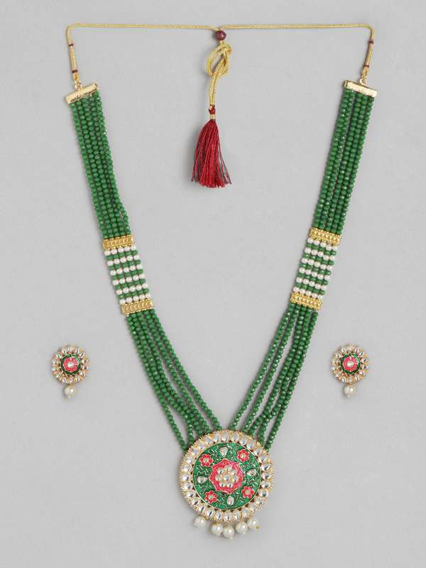 Green Jewellery Set - Buy Green 