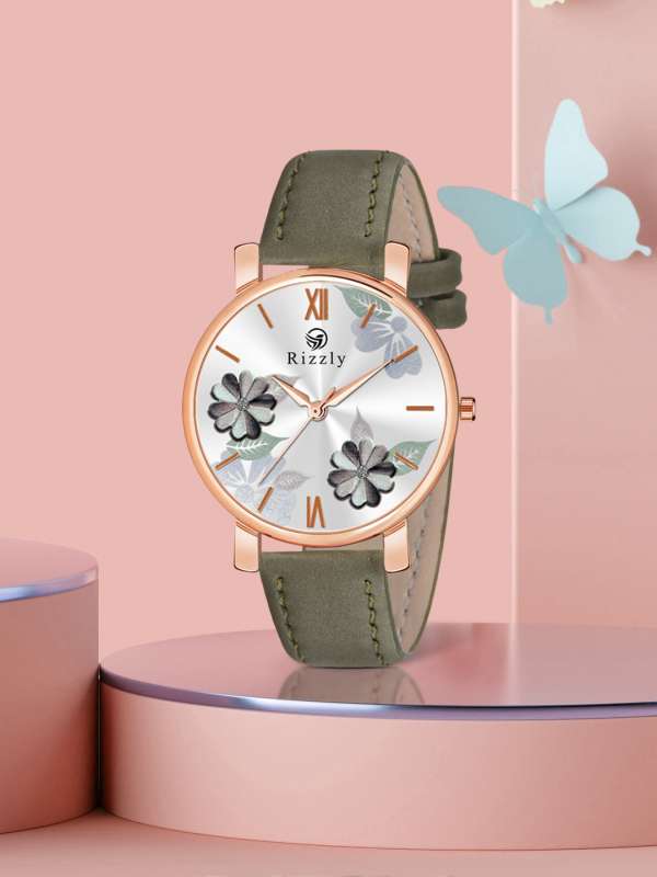 Olive green watches deals