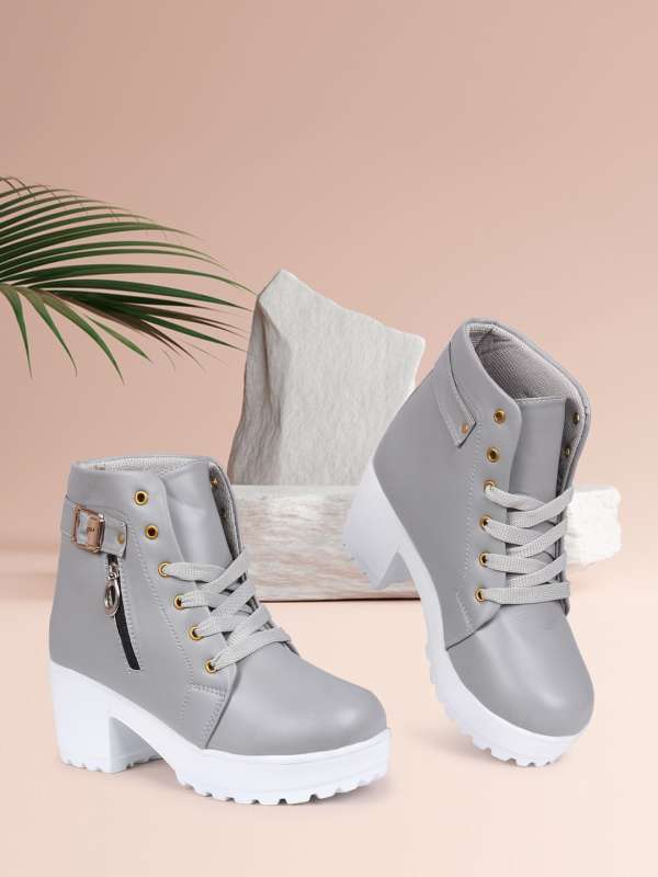 Grey Boots Buy Grey Boots online in India