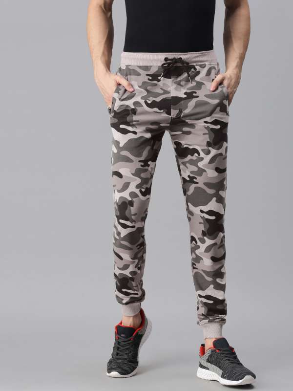 CAMO TRACK PANTS in black  Palm Angels Official