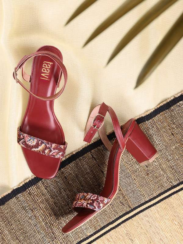 Floral sandal hotsell heels