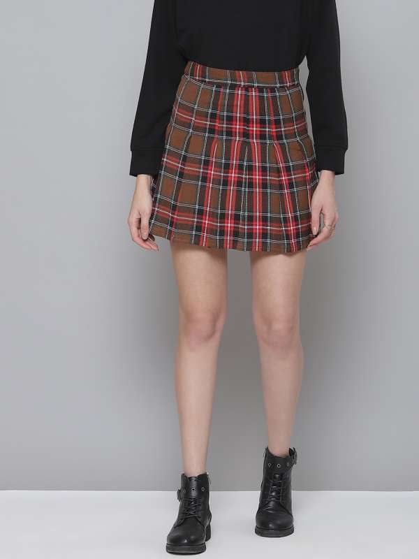 Check Women Skirts Buy Check Women Skirts online in India