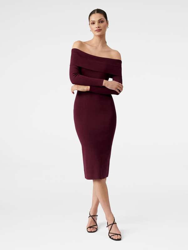 Maroon Women Dresses Forever New - Buy 