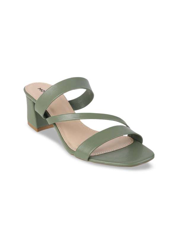 Buy Mochi Girls Green Casual Sandals Online