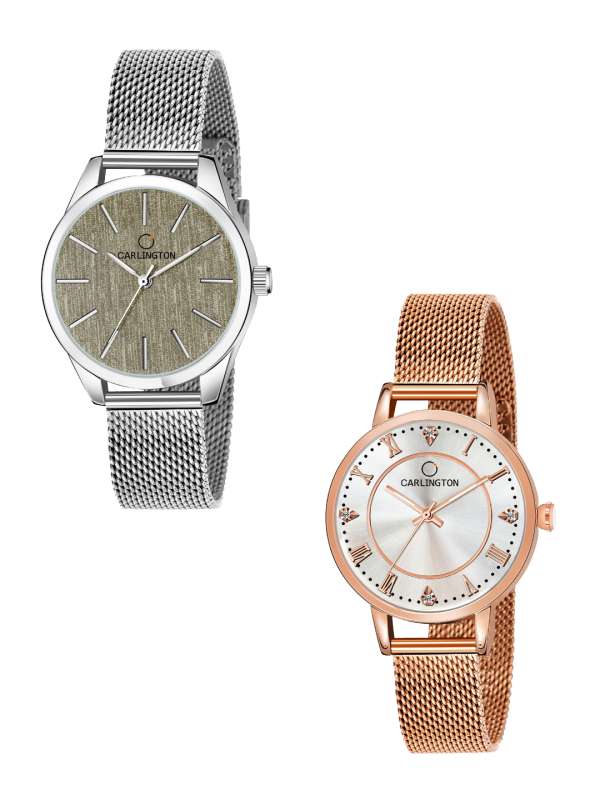 Silver store colour watches