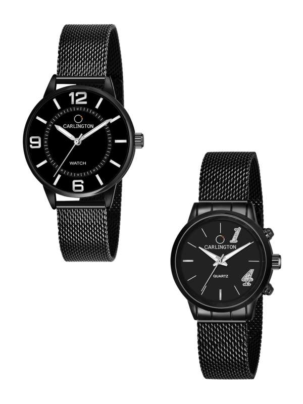 Black Watch Buy Black Watches Online for Men Women Myntra