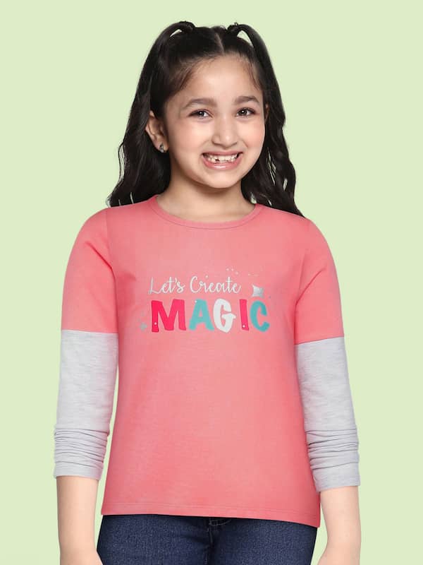 Macys Girls Clothing Shirts Long sleeved Shirts Juniors 77 Colors Long-Sleeve Graphic Sweatshirt 