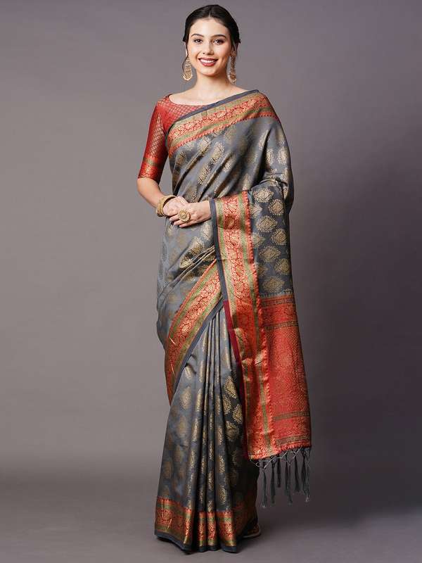 myntra banarasi saree