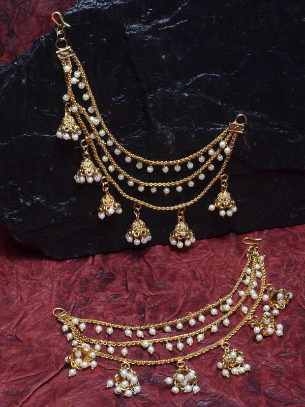 Jhumka chain design deals