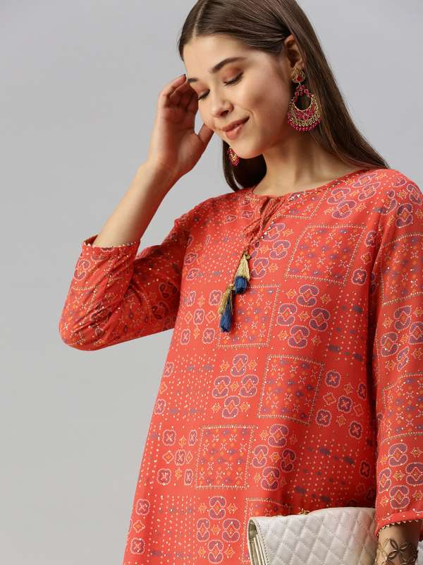Global desi kurtis on myntra sales