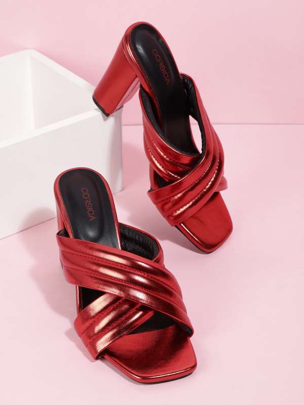 Red shop nike heels