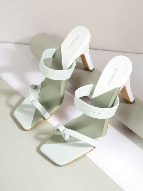 Mint Green Heels Buy Mint Green Heels online in India