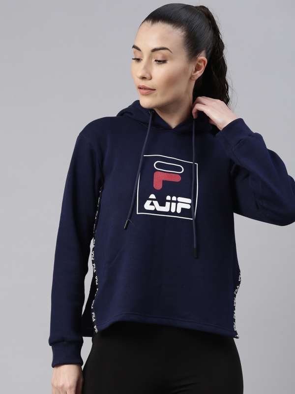 Fila crop sales top jacket