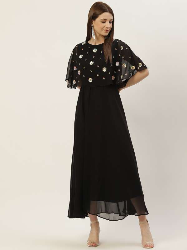 myntra a line dress