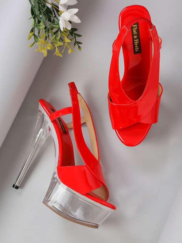 Red heels 2025 with tassels