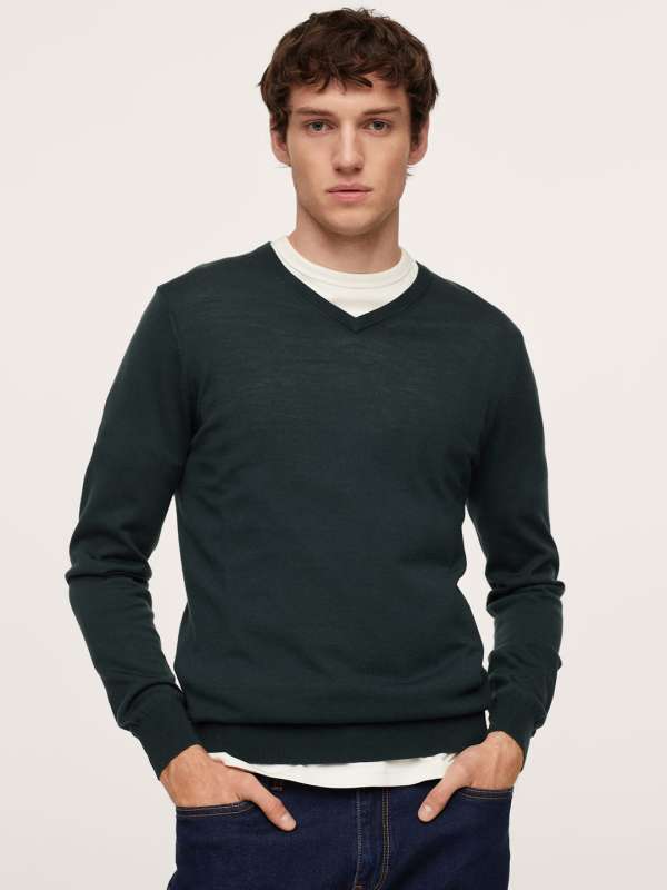 mens merino wool jumper sale