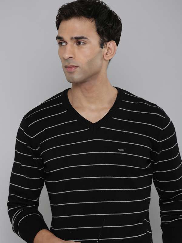 Buy Melange Grey Sweaters & Cardigans for Men by INDIAN TERRAIN Online