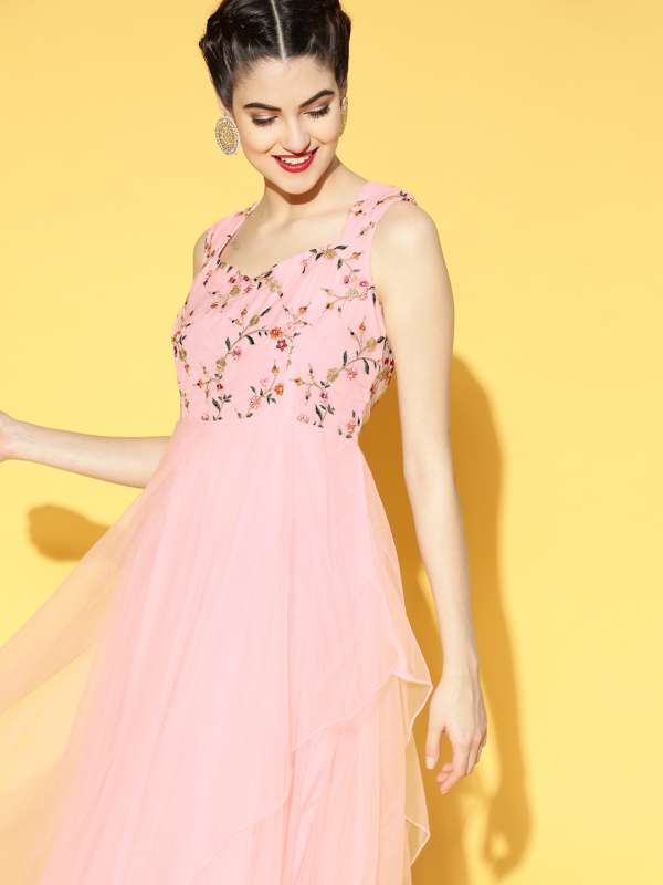 Shop for Elegant Long Dresses at Affordable Price on Myntra