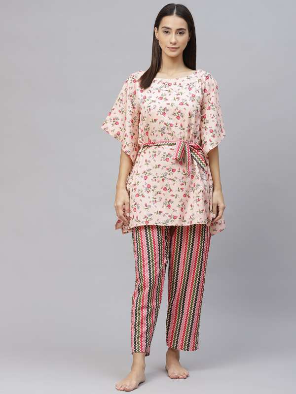 Myntra best sale pyjama set