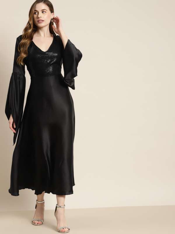 Satin party hotsell gown online