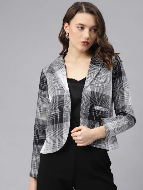 Ladies blazer on myntra hotsell