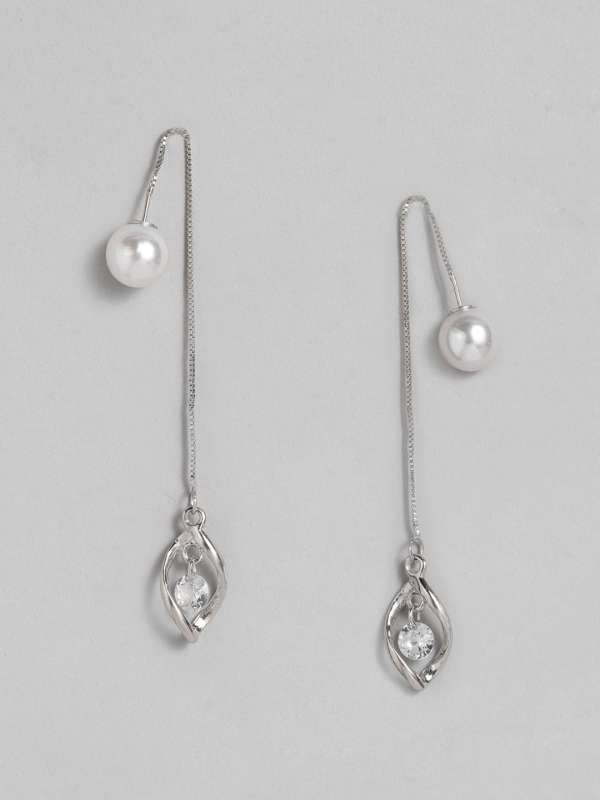 Double sided hotsell drop earrings