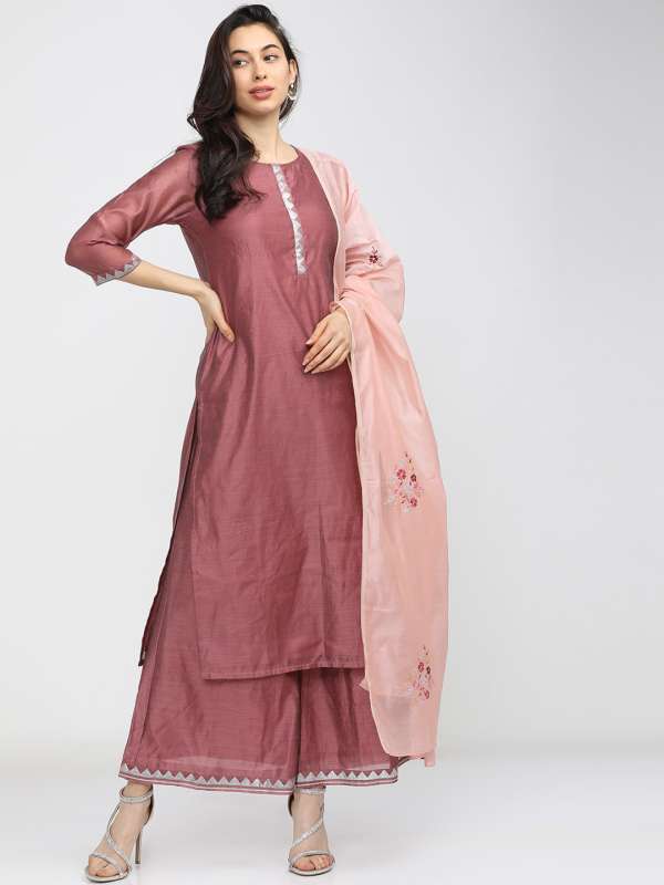 Vishudh kurta deals palazzo sets myntra