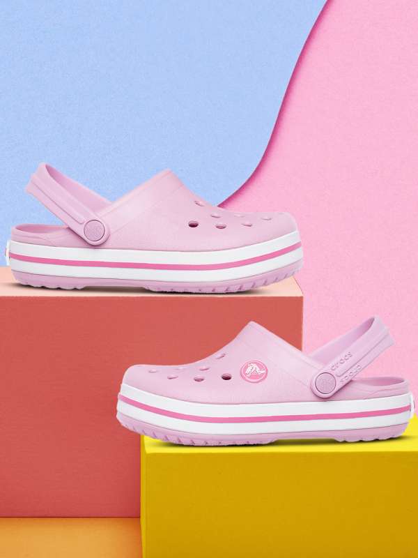 Pink Crocs Titan Buy Pink Crocs Titan online in India