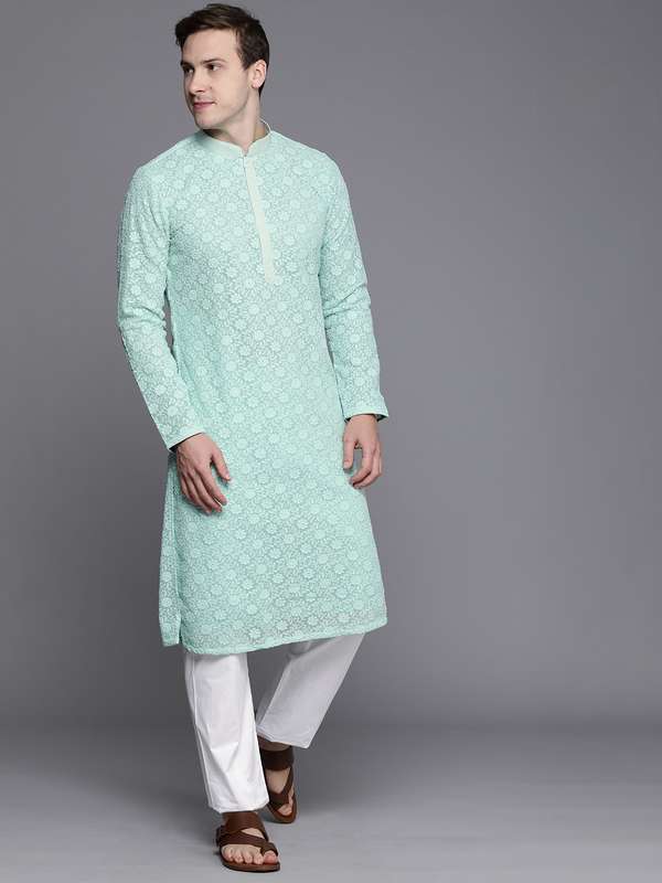 Myntra men kurta clearance
