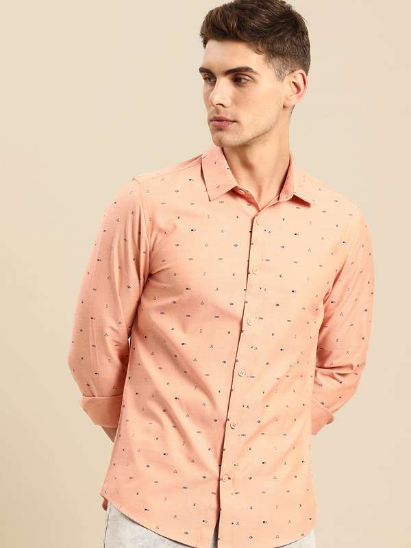 Being Human Peach Shirts - Buy Being 