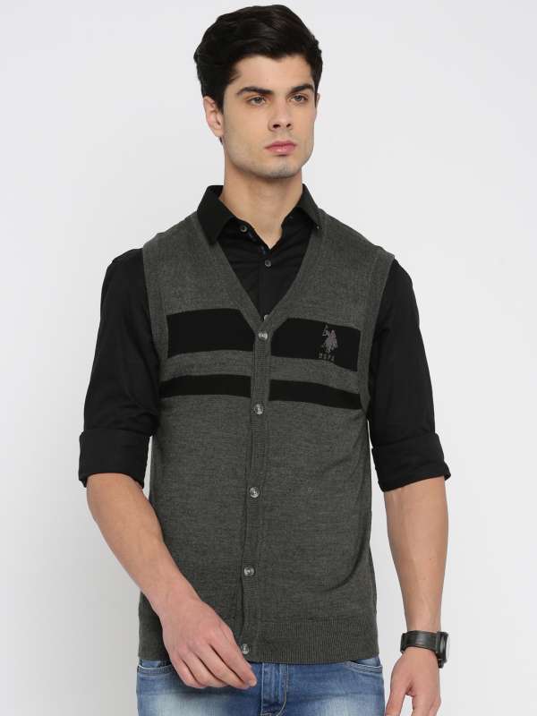 Us Polo Assn Men Sleeveless Sweaters Buy Us Polo Assn Men Sleeveless Sweaters Online In India