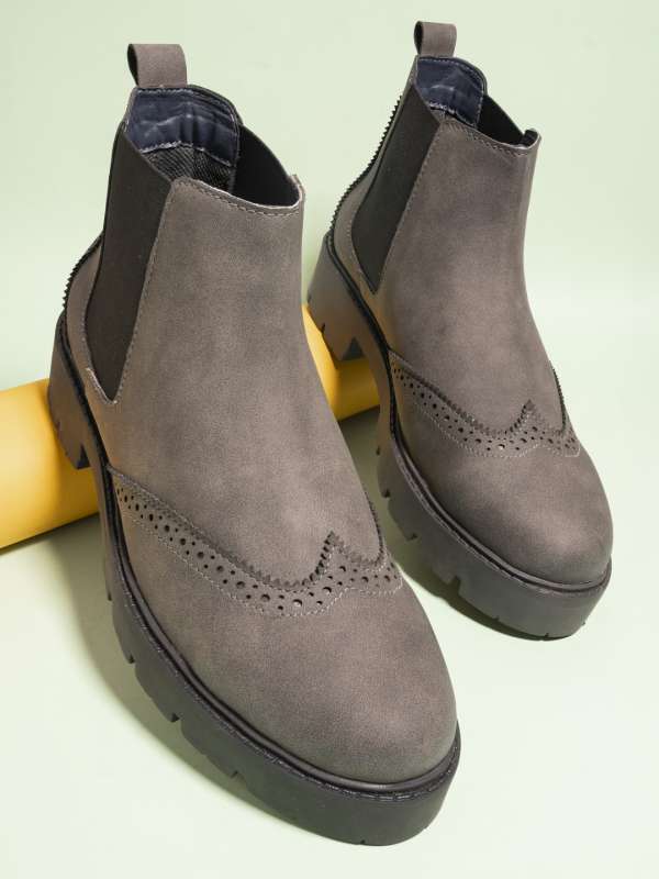 Buy grey boots online
