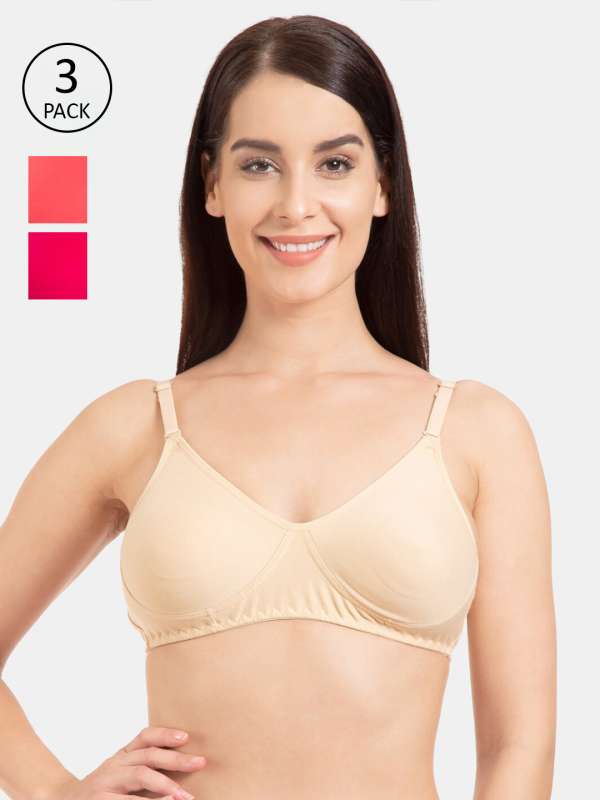 Buy Tweens Padded Non-Wired Full Coverage T-Shirt Bra - Beige at