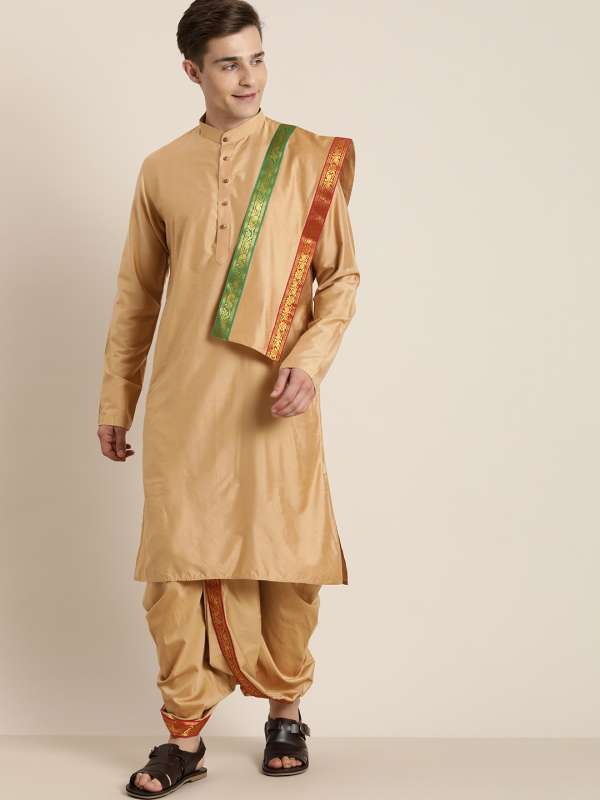 Kurta pajama for wedding myntra hot sale
