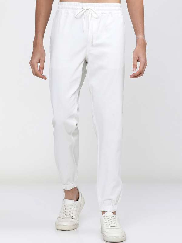 White Joggers - Buy Trendy White Joggers Online in India