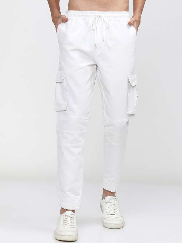 White Joggers - Buy Trendy White Joggers Online in India