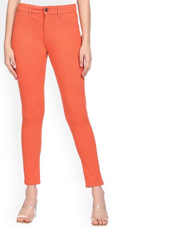 Coral jeggings womens store