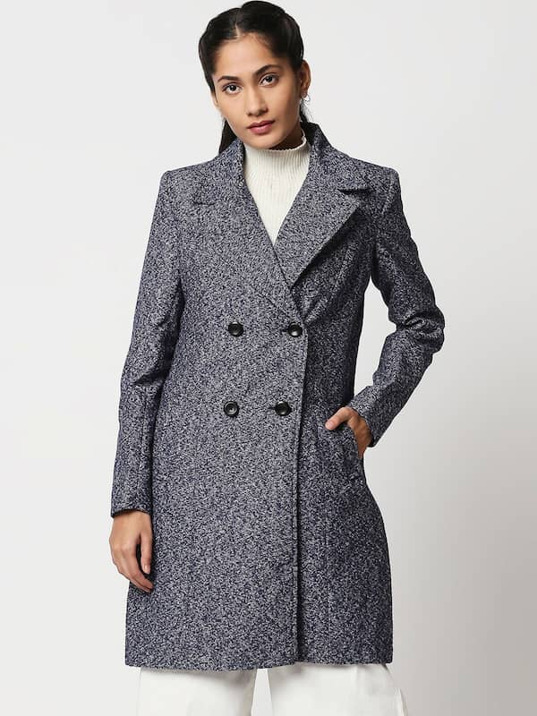Sessun Velvet Overcoat in Pastel Blue Blue Womens Clothing Coats Long coats and winter coats 