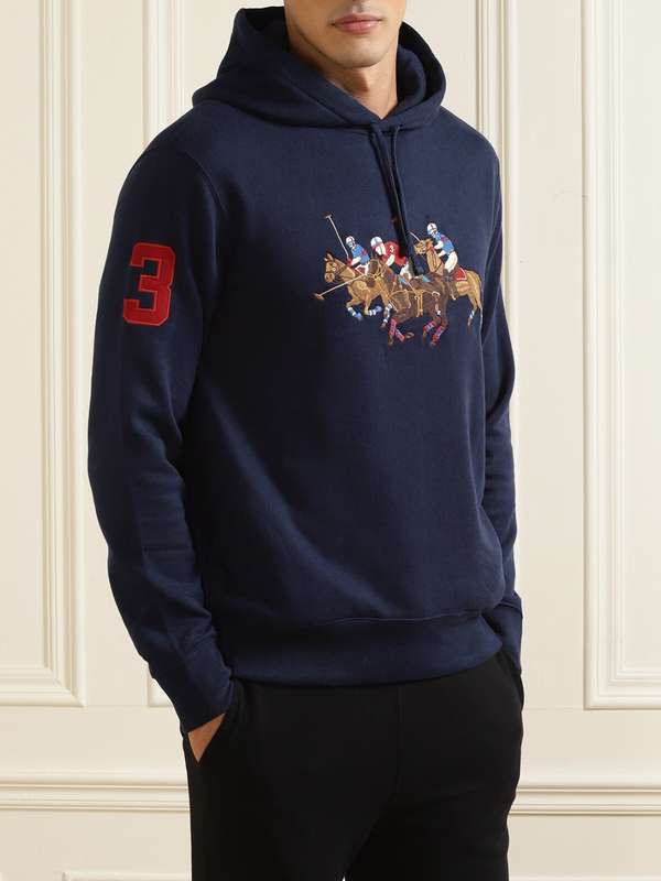 sweatshirt and polo