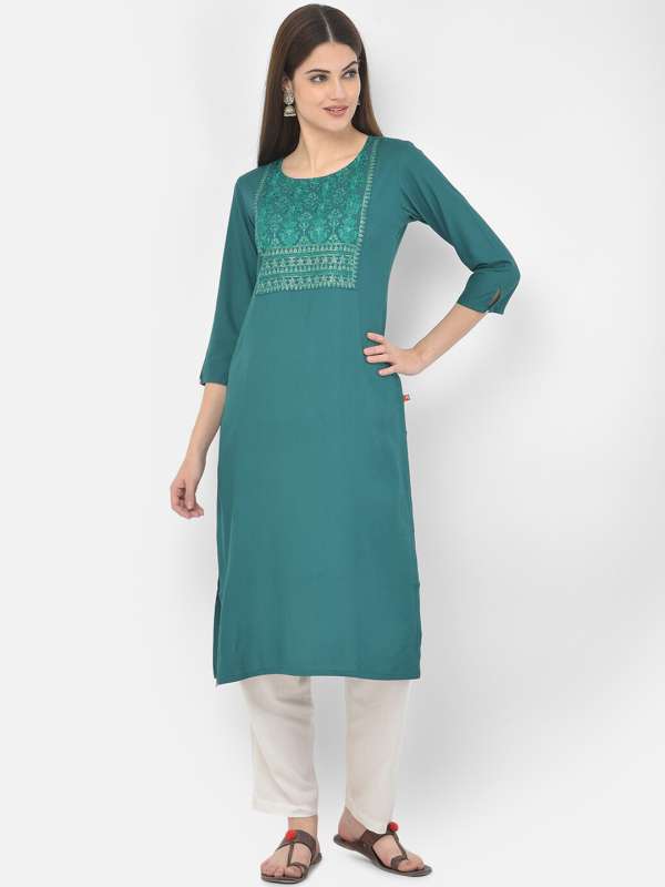 Span Buy Trendy Span Kurtas Tops Online for Women in India Myntra