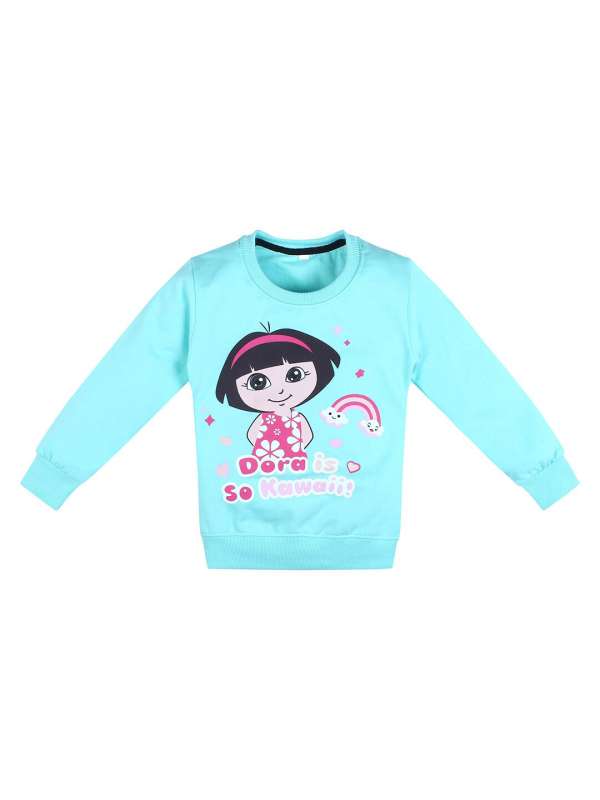 Dora Girls Sweatshirts Buy Dora Girls Sweatshirts online in India