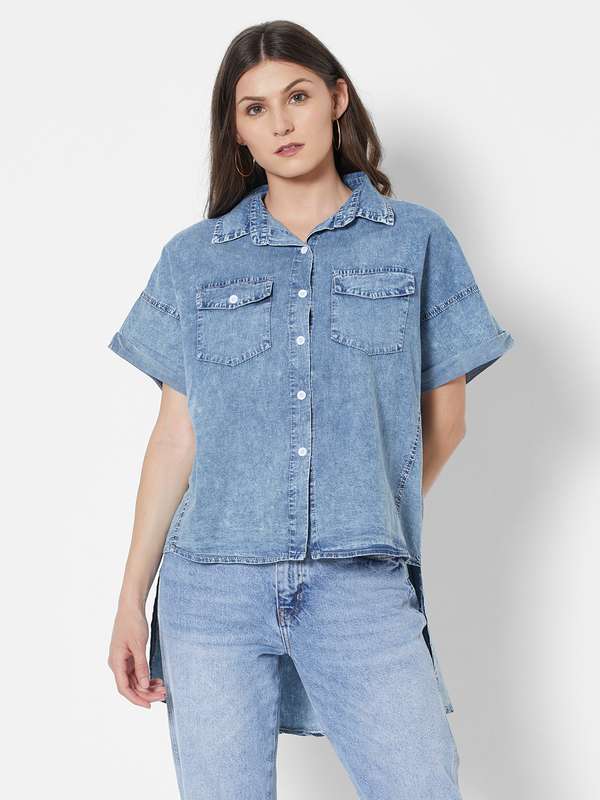 Denim Tops Shirts - Buy Denim Tops 