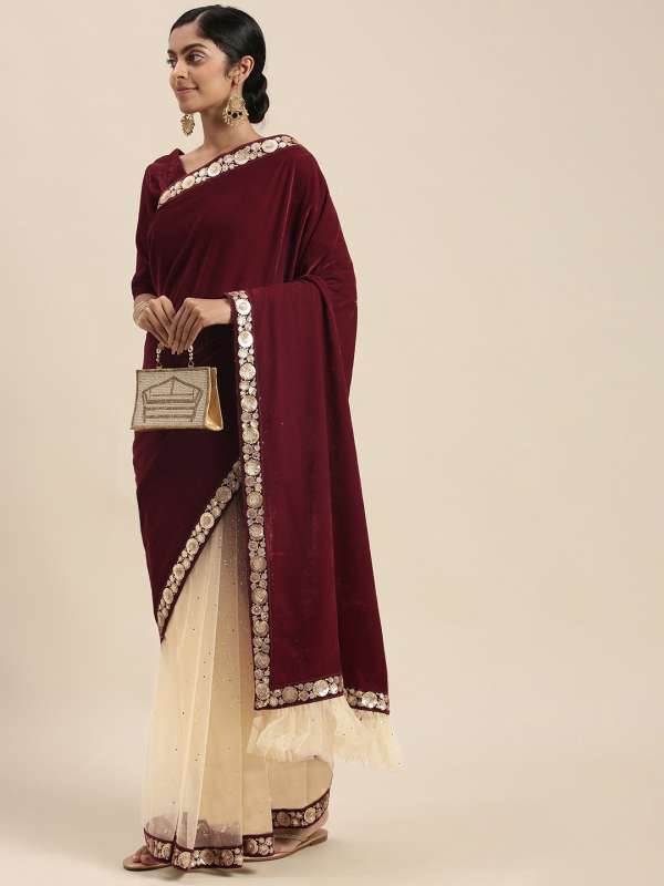 Myntra half sarees cheap