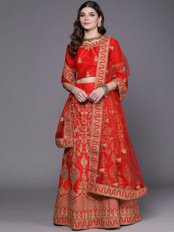 wedding lehenga on myntra