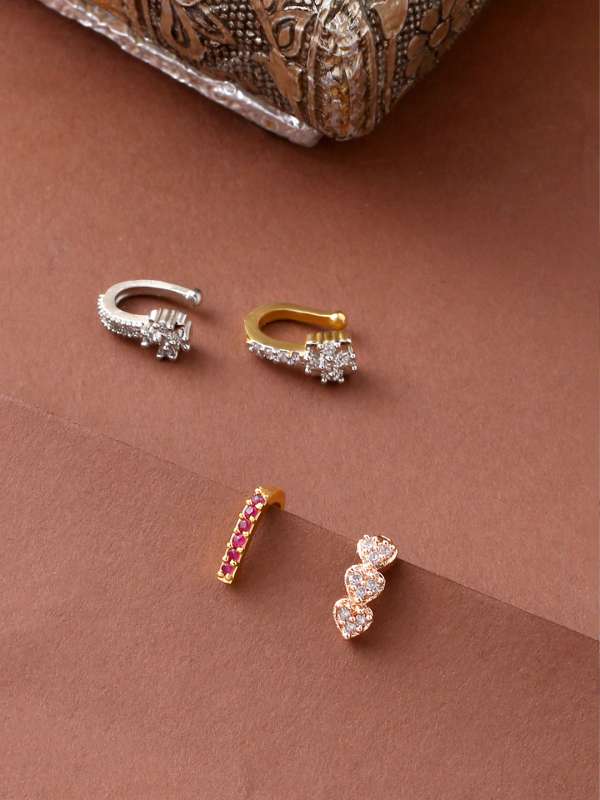Buy Latest Nose Pins Designs Online At Best Prices Myntra
